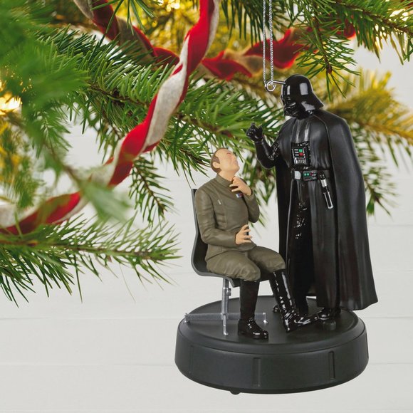 New! Star Wars Darth Vader A Lack of Faith Hallmark Keepsake Ornament + Sound - Picture 5 of 5